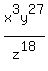 x%5E3y%5E27%2Fz%5E18