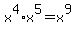 x%5E4%2Ax%5E5+=+x%5E9