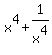 x%5E4%2B1%2Fx%5E4