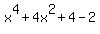 x%5E4%2B4x%5E2%2B4-2