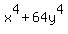 x%5E4%2B64y%5E4