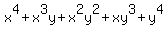 x%5E4%2Bx%5E3y%2Bx%5E2y%5E2%2Bxy%5E3%2By%5E4%29