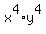 x%5E4+%2A+y%5E4