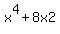 x%5E4+%2B+8x2+%26%238722%3B+9