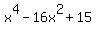 x%5E4+-+16x%5E2+%2B+15