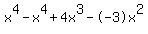x%5E4+-+x%5E4+%2B+4x%5E3+-+-3x%5E2