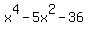 x%5E4-5x%5E2-36