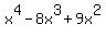 x%5E4-8x%5E3%2B9x%5E2