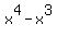 x%5E4-x%5E3