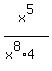 x%5E5%2F%28x%5E8%2A4%29