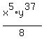 x%5E5%2F8%2Ay%5E%2837%29
