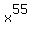 x%5E55