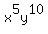 x%5E5y%5E10