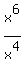 x%5E6%2Fx%5E4