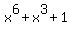 x%5E6+%2B+x%5E3+%2B+1