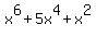 x%5E6+%2B5x%5E4+%2Bx%5E2