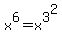 x%5E6+=+x%5E3%5E2
