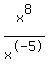 x%5E8%2Fx%5E-5