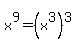 x%5E9=%28x%5E3%29%5E3