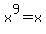 x%5E9+=x