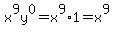 x%5E9y%5E0=x%5E9%2A1=x%5E9