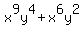 x%5E9y%5E4%2Bx%5E6y%5E2