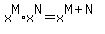 x%5EM%2Ax%5EN=x%5E%28M%2BN%29