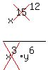x%5Ecross%2815%29%5E12%2F%28cross%28x%5E3%29%2Ay%5E6%29