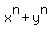 x%5En%2By%5En