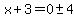 x+%2B+3+=+0+%2B-+4