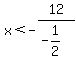 x+%3C-12%2F%28-1%2F2%29