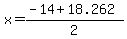 x+=+%28-14+%2B+18.262%29%2F2+