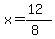 x+=+%2812%29%2F%288%29+