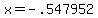 x+=+-.547952