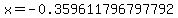 x+=+-0.359611796797792