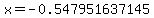 x+=+-0.547951637145