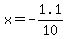 x+=+-1.1%2F10+