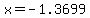 x+=+-1.3699