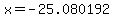 x+=+-25.080192