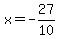 x+=+-27%2F10
