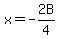 x+=+-2B%2F4