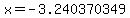 x+=+-3.240370349