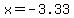 x+=+-3.33