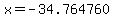 x+=+-34.764760