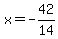 x+=+-42%2F14