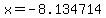 x+=+-8.134714