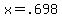 x+=+.698