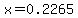x+=+0.2265