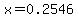 x+=+0.2546+
