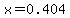 x+=+0.404